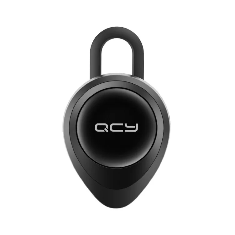 QCY J11 Mini Wireless Bluetooth 4.1 In-ear Earphone with English Voice Prompt - Black