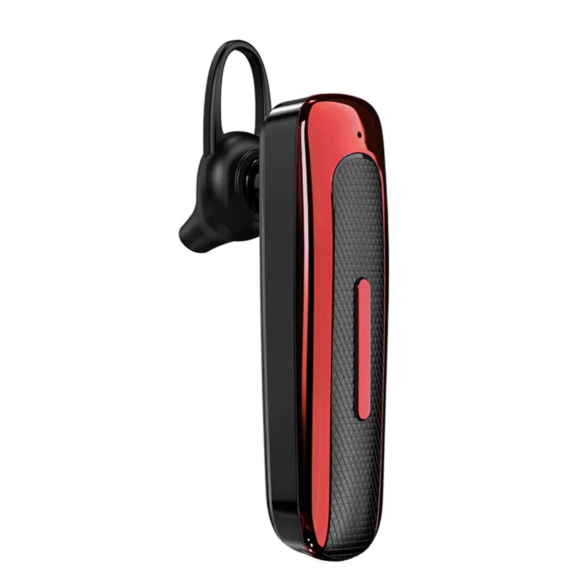 E1 Business Style Bluetooth-compatible 5.0 Earbuds Ear-hook Wireless Stereo Earphones - Black/Red