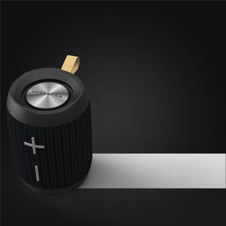 HOPESTAR P13 Portable Wireless Outdoor Bluetooth-compatible Waterproof Speaker Stereo Subwoofer - Black