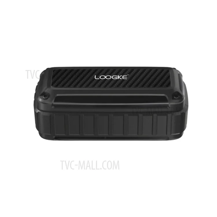 LOOGKE K8 TWS Wireless Bluetooth-compatible Earphones Noise Reduction Waterproof Stereo Earbuds Sports Headset - Black