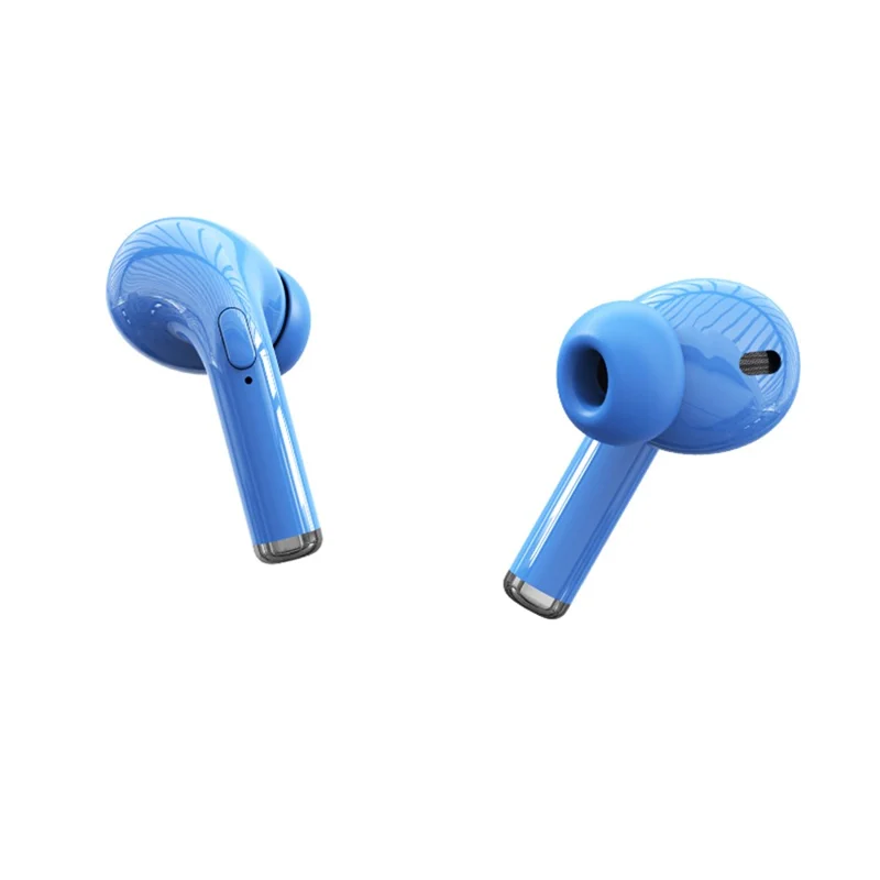 M-A8 Single Ear Bluetooth-compatible Headset In Ear Music Wireless Earbuds Sports Invisible Earphone with Charging Case - Blue