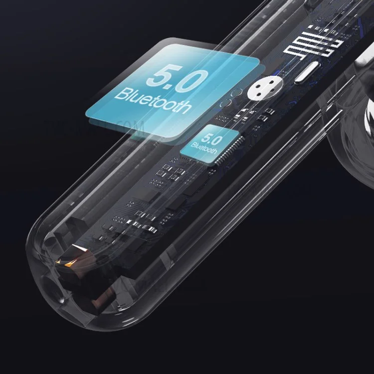 Écouteurs Bluetooth 5.0 TWS T9 Oreillette sans fil Étanche Sport Stéréo Musique - Noir