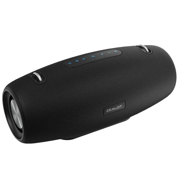 ZEALOT S67 Portable 60W Wireless Bluetooth-compatible Speaker Outdoor HiFi Stereo Music Subwoofer with Shoulder Strap