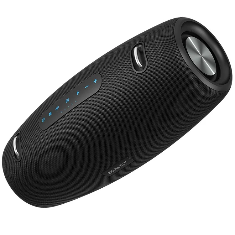 ZEALOT S67 Portable 60W Wireless Bluetooth-compatible Speaker Outdoor HiFi Stereo Music Subwoofer with Shoulder Strap
