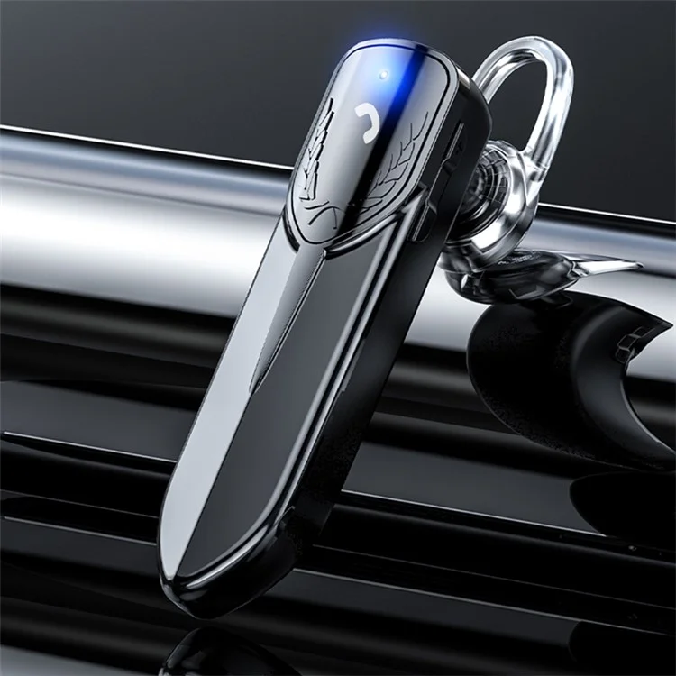 M81 Business Single Ear Wireless Bluetooth-compatible 5.2 Headset Hands-free Call Music Stereo Earphone - Black