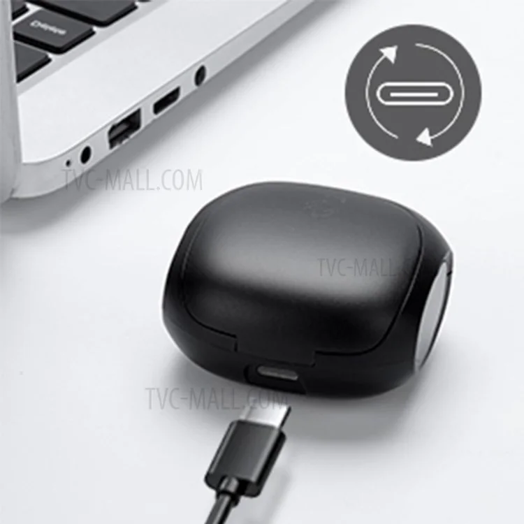VINLLEY ES06 Bluetooth 5.1 TWS Smart Touch Control Auriculares Impermeables Auriculares Deportivos
