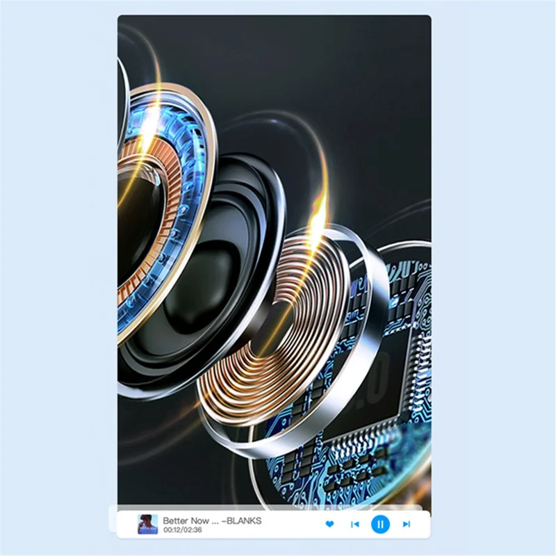 YX18 Wireless Bluetooth-compatible Headphones Sports Music Earphones for iOS Android - White