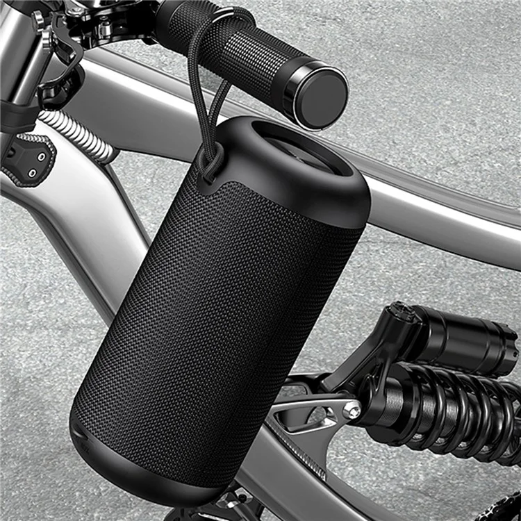 USAMS US-YX008 Outdoor Portable Bluetooth-compatible Wireless Stereo Speaker Deep Bass Waterproof Subwoofer Loudspeaker