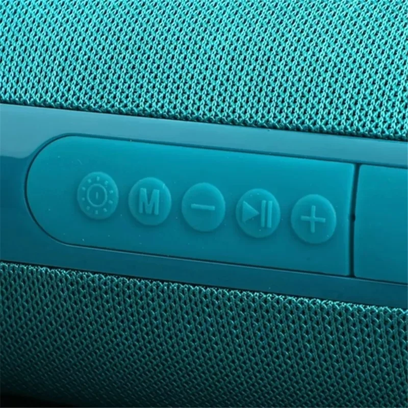 T&G TG537 RGB Light Bluetooth-compatible Speaker High Power Waterproof Portable Computer Subwoofer Speaker Support FM TF Card - Camouflage