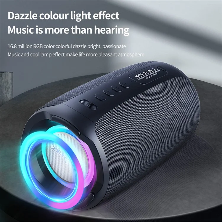 Портативная беспроводная колонка ZEALOT S61 с Bluetooth, для использования на улице, с функцией вызова и стереозвуком, сабвуфером