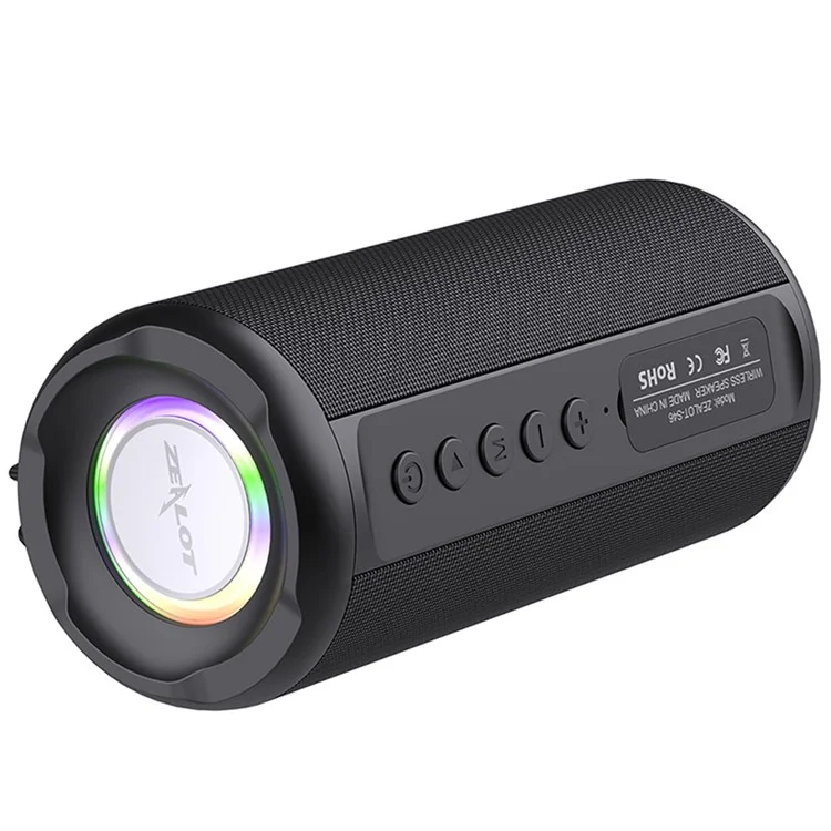 Zealot S46 Altoparlante Bluetooth Wireless Wireless Outdoor IPX5 Subwoofer Impermeabile Supporto AUX / TF Card / U Disco