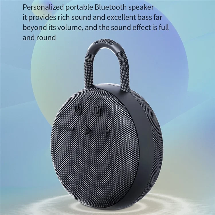 Haut-parleur Bluetooth sans fil ZEALOT S77 portable IP67 étanche avec caisson de basses pour le cyclisme en extérieur, la randonnée