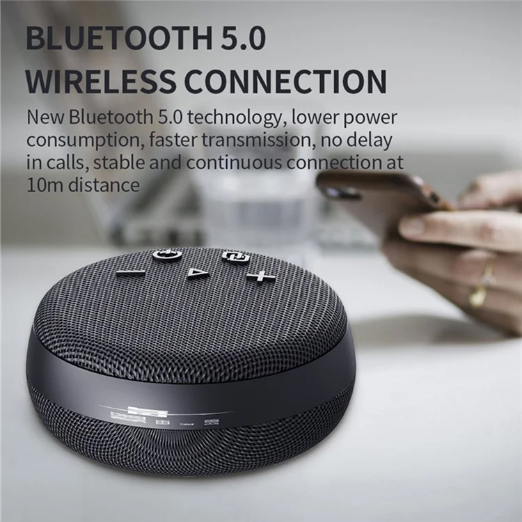 Haut-parleur Bluetooth sans fil ZEALOT S77 portable IP67 étanche avec caisson de basses pour le cyclisme en extérieur, la randonnée