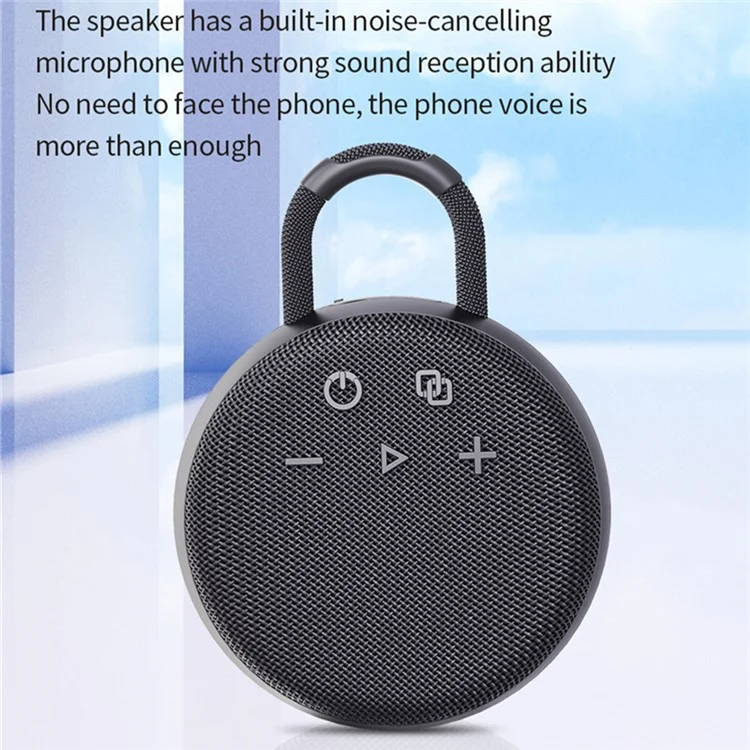 Haut-parleur Bluetooth sans fil ZEALOT S77 portable IP67 étanche avec caisson de basses pour le cyclisme en extérieur, la randonnée