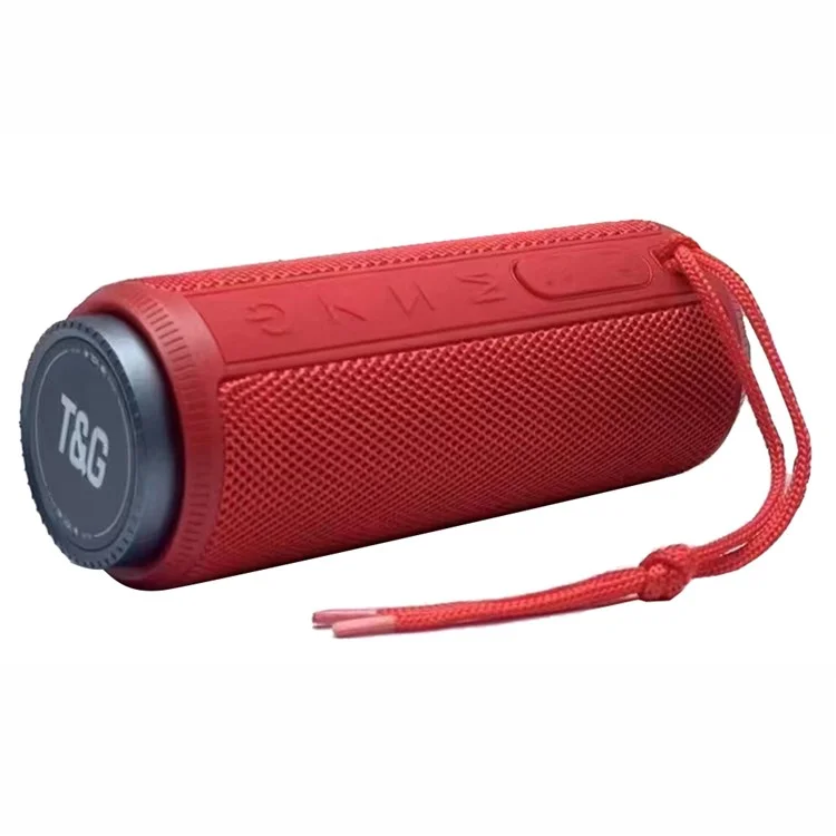 T&G TG332 Enceinte Portable Étanche Haute Puissance Haut-Parleur FM avec Carte TF Plug and Play (CE) - Rouge