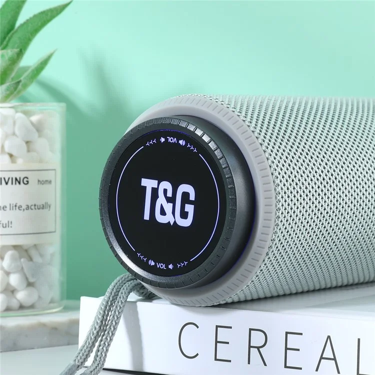 T&G TG332 Enceinte Portable Étanche Haute Puissance Haut-Parleur FM avec Carte TF Plug and Play (CE) - Rouge