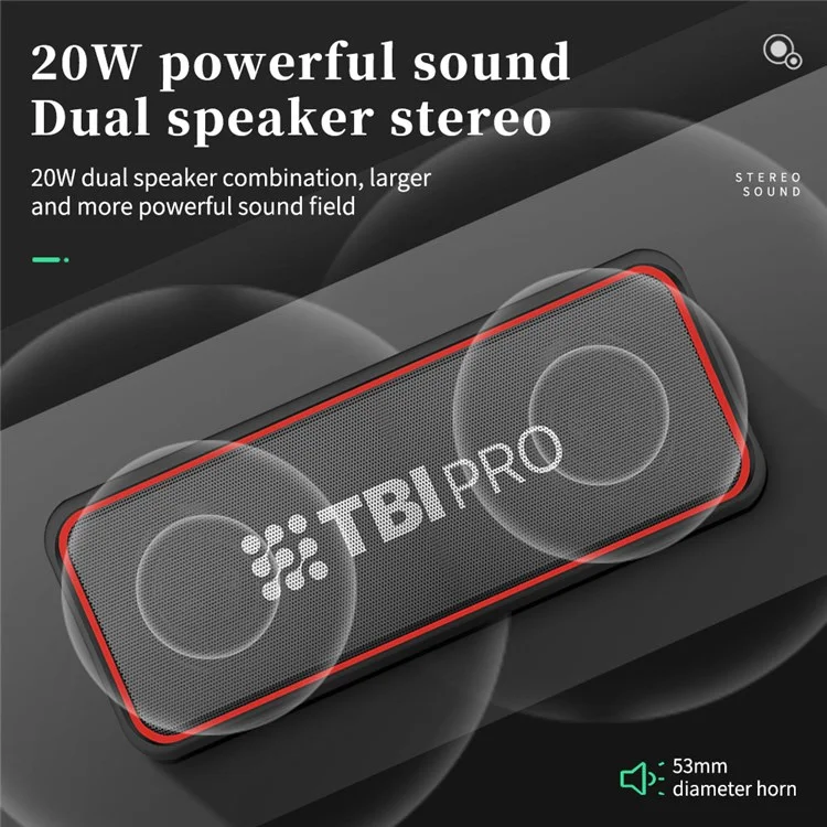 CYBORIS CYB-X7 Portable TWS Bluetooth Power Power Bank Parten
