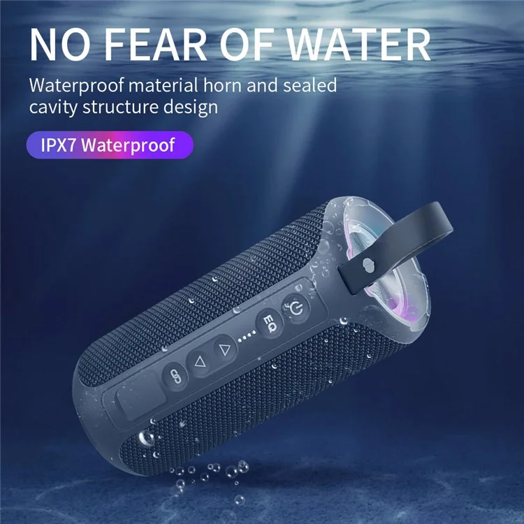 CYBORIS CYB-S7 RGB 40W Subwoofer IPX7 Waterproof TWS Bluetooth-compatible Speaker