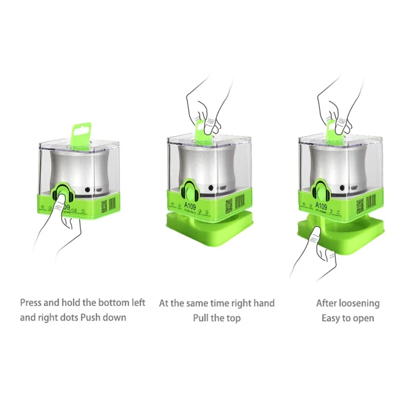 EWA A109 Pro Bluetooth-compatible 5.0 Portable TWS Speaker MP3 Music Player Subwoofer (with CE Certificate) - Blue