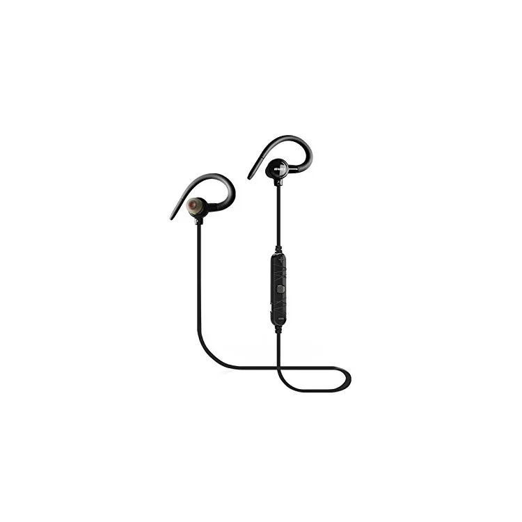 AWEI A620BL Sports Stereo Headphone Wireless Bluetooth V4.0 In-ear Earphone for iPhone/Samsung - Black