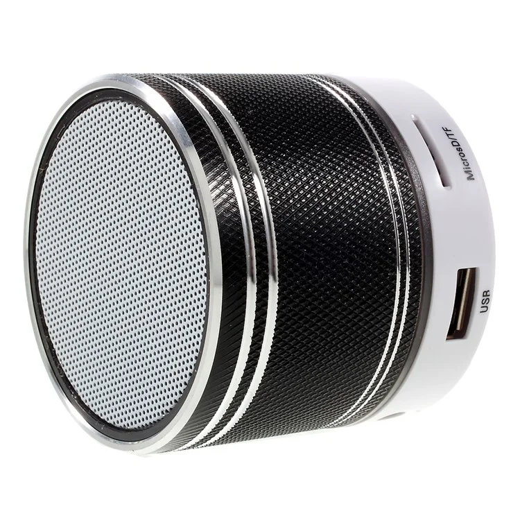 S37U Stereo Bluetooth Hands-free Speaker Support TF Card FM Radio - Black