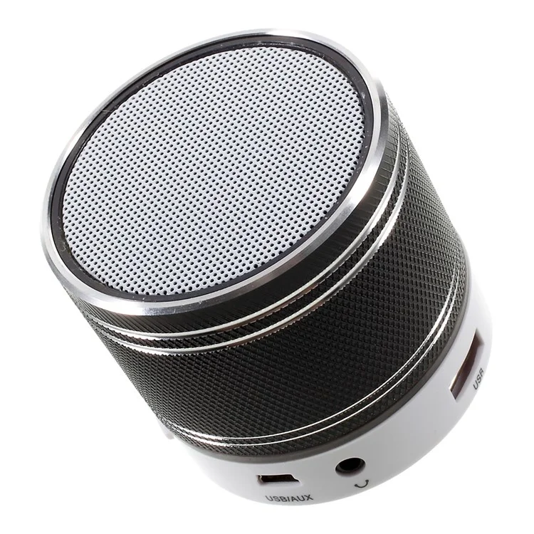 S37U Stereo Bluetooth Hands-free Speaker Support TF Card FM Radio - Black