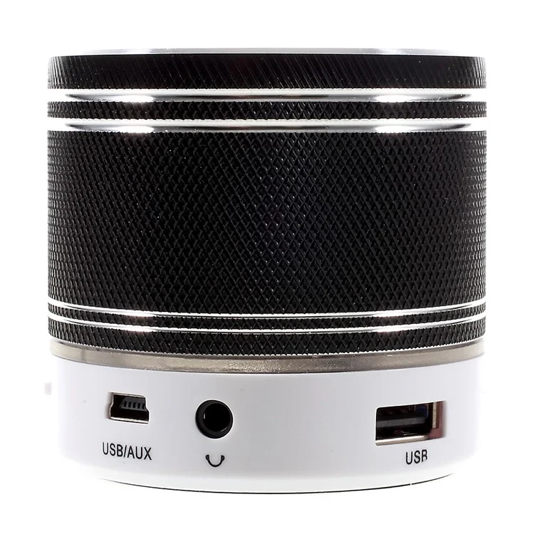 S37U Stereo Bluetooth Hands-free Speaker Support TF Card FM Radio - Black