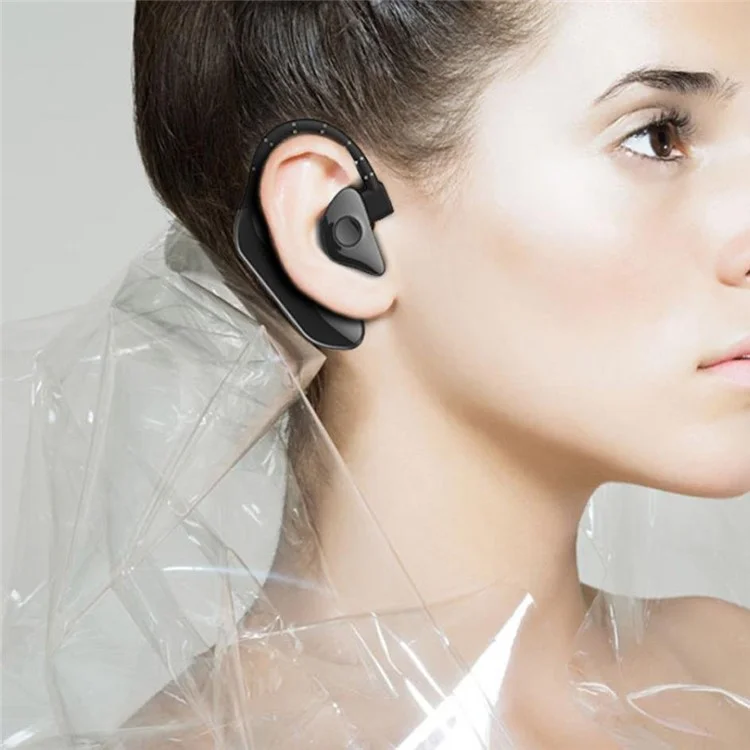 JAD Q8 Wireless Bluetooth Stereo Headset Handsfree Headphone - Black