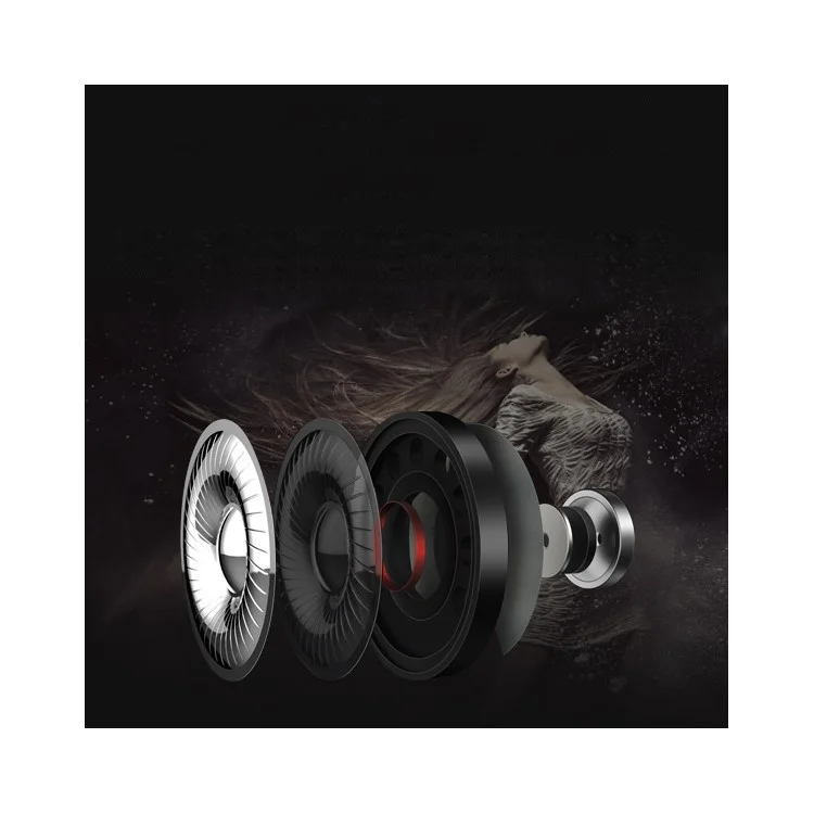 MIFO U5 Plus Bluetooth 4.1 Sports Headset Sweat-proof In-ear Magnetic Earphone with Mic - Black