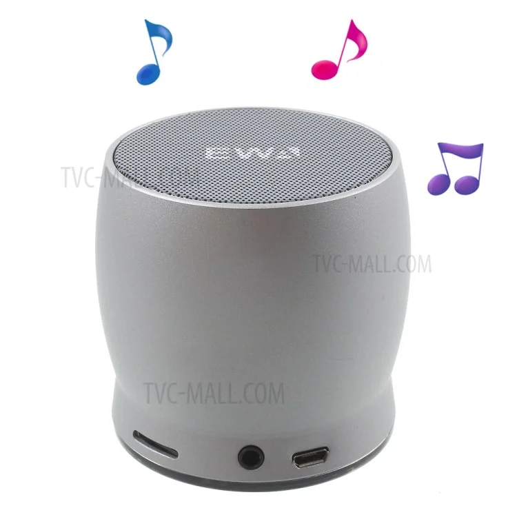 EWA A150 Wireless Bluetooth HiFi Speaker Subwoofer with Mic TF Card Slot AUX-in - Silver