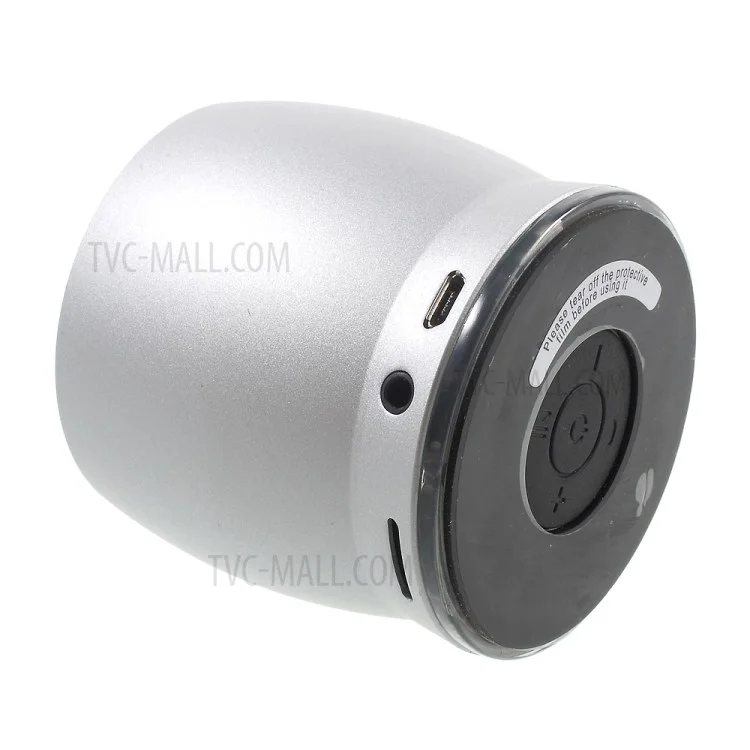 EWA A150 Wireless Bluetooth HiFi Speaker Subwoofer with Mic TF Card Slot AUX-in - Silver