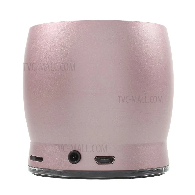 EWA A150 HiFi Bluetooth Speaker Subwoofer with Mic TF Card Slot AUX-in - Rose Gold