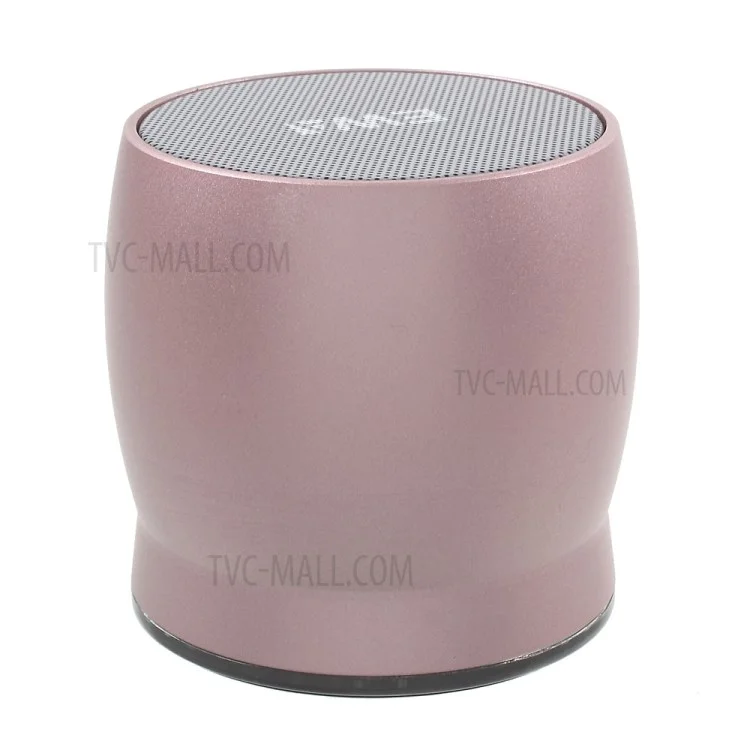 EWA A150 HiFi Bluetooth Speaker Subwoofer with Mic TF Card Slot AUX-in - Rose Gold