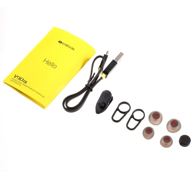 VORSON Bluetooth 4.1 In-ear Sport Magnetic Earphone for iPhone Samsung - Rose Gold