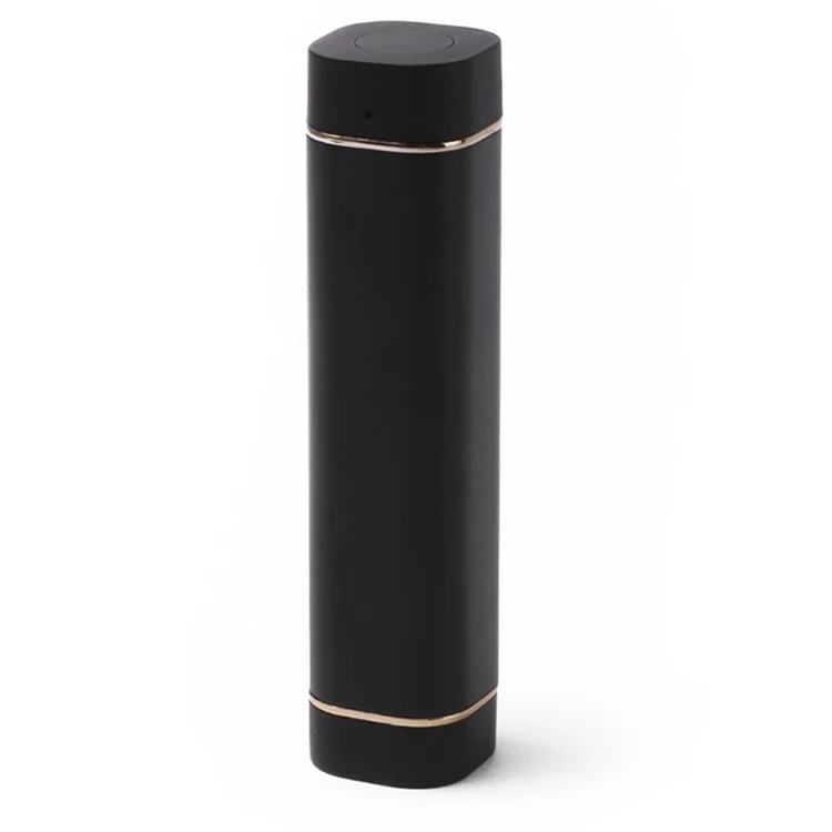 K1 Mini 2-In-1 Single Bluetooth Headset with Mic + USB Power Bank Battery Charger - Black