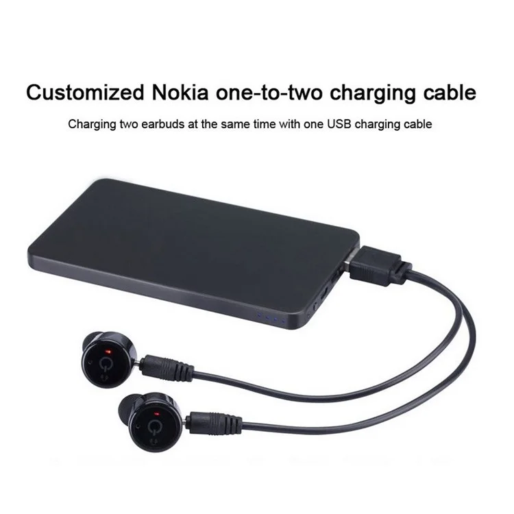 X1T Mini Invisible Earphones Wireless Bluetooth V4.2 Stereo Music In-ear Headset with Mic - Black