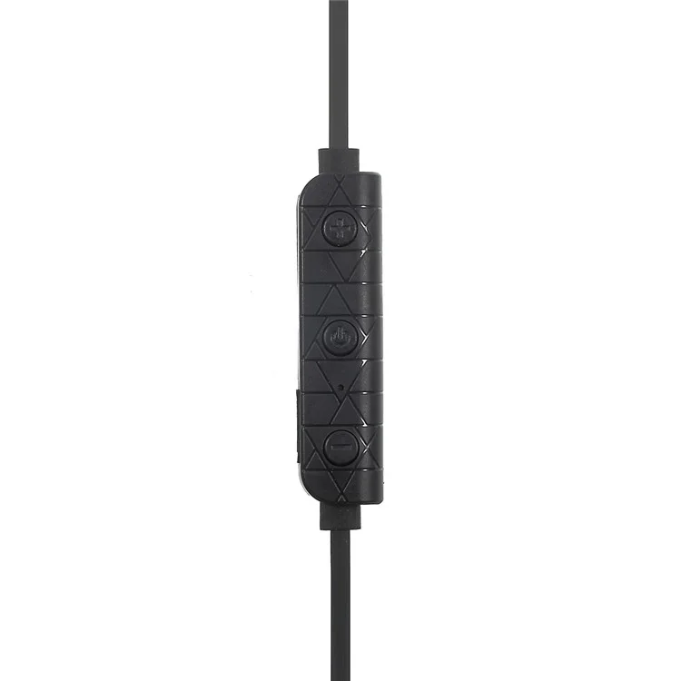 M6 Metal Magnetic Sports Bluetooth CSR4.1 Stereo In-ear Earphone for iPhone 7 - Black
