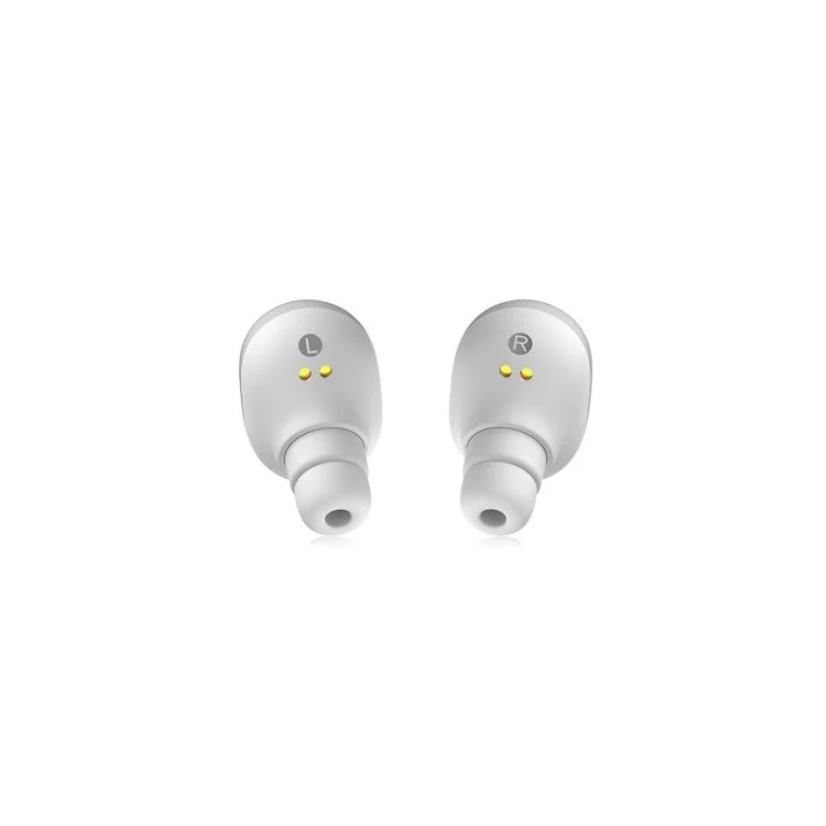 QCY Q29 Dual Mini V4.1 Bluetooth Headset Wireless Earbuds Stereo Voice Noise Canceling with Charging Case - White