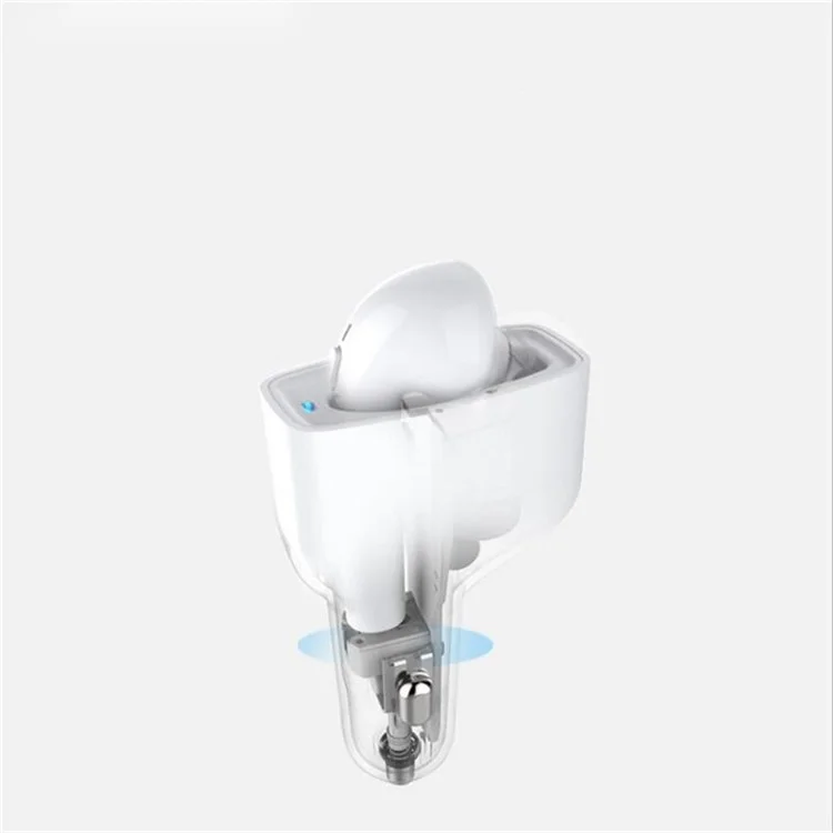 DACOM Car Charger Kit Bluetooth 4.2 Stereo Headset Hands-free Earphone for iPhone Samsung LG Etc - White