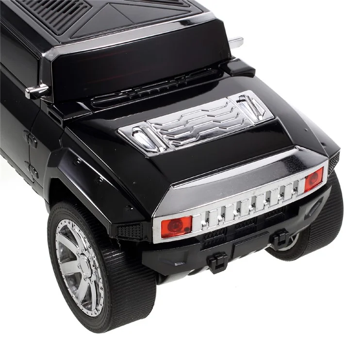 JKR Car Bluetooth Speaker Mini Speaker Support Microphone/TF Card/FM/ AUX-in DS-580BT - Black