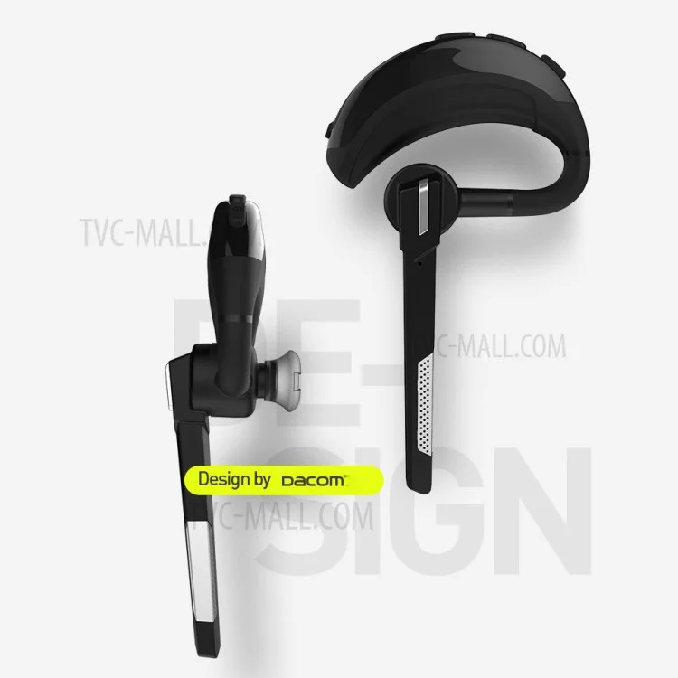 DACOM Ear-hook Type Bluetooth 4.2 Headset Stereo Sound In-ear Headphone with Dual Mic for iPhone Samsung Etc