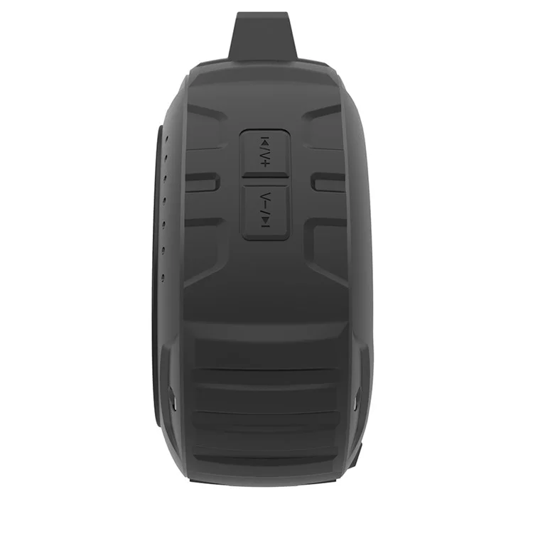 NILLKIN S1 PlayVox Rugged Shockproof and Waterproof Wireless Bluetooth Speaker Support Hands-free Mic / AUX-in - Black