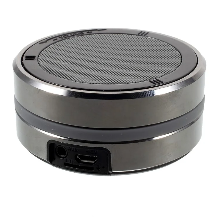 X1 Portable Mini Bluetooth Super Bass Speakers with Microphone Support TF Card/AUX-in - Black