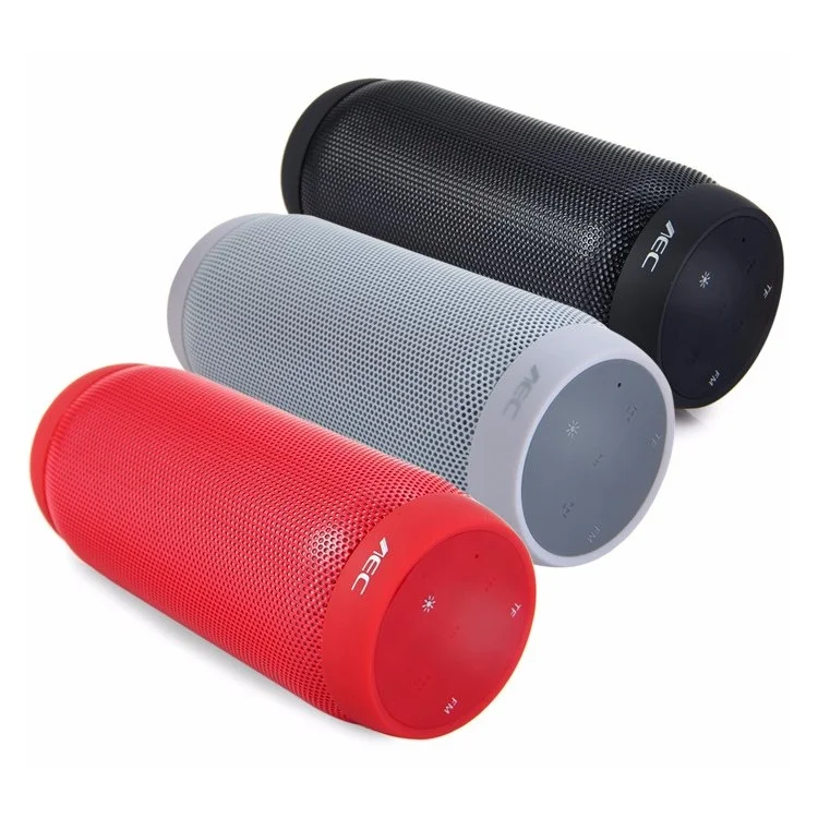 AEC BQ615 PRO Speaker Portable Colorful LED Wireless Bluetooth 3.0 HiFi Stereo Speaker - Black