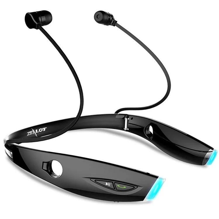 ZEALOT H1 Sport Bluetooth Wireless Neckband In-ear Stereo Surround Headset - Black