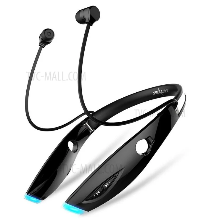 ZEALOT H1 Sport Bluetooth Wireless Neckband In-ear Stereo Surround Headset - Black