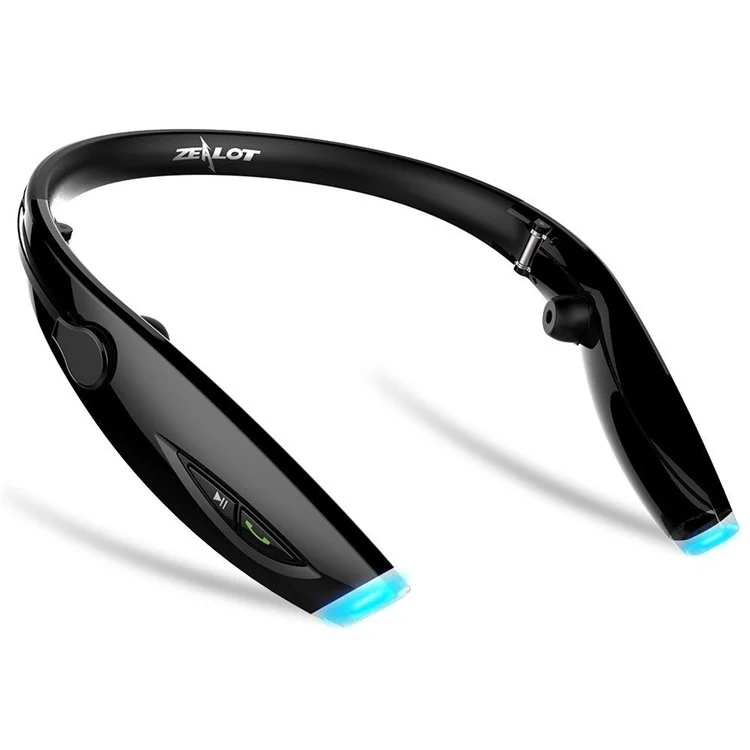 ZEALOT H1 Sport Bluetooth Wireless Neckband In-ear Stereo Surround Headset - Black