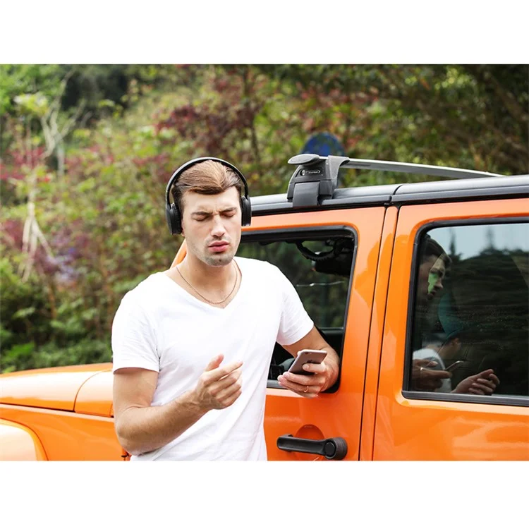 JOYROOM H15 Bluetooth 4.1 Ultra-light Over-ear Headsets with Mic (CE/RoHS/FCC) - Black