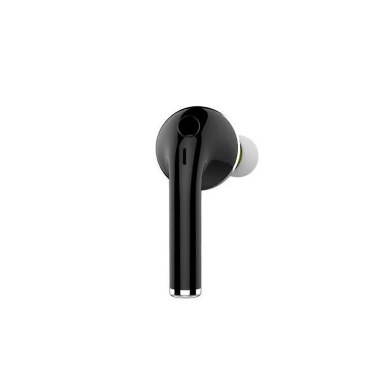 V1 Bluetooth 4.1 Wireless Stereo Single Headset with Mic for iPhone 7 - Black