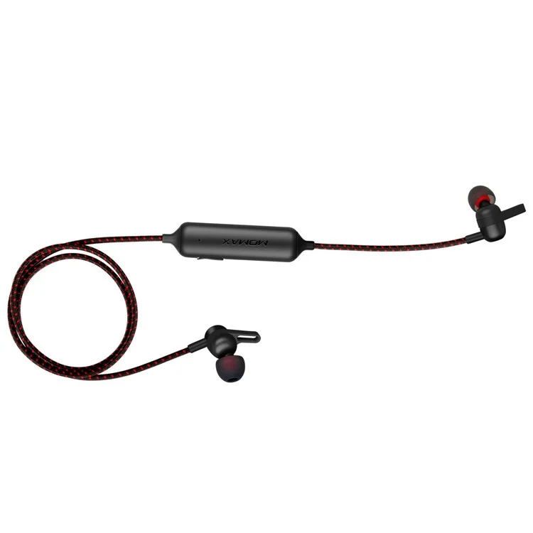 MOMAX WAVE Wireless Bluetooth 4.1 In-ear Earphone for iPhone Samsung Sony etc. - Black